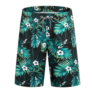Colorful 3D Print Graphic Swim Trunks