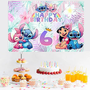 Cartoon Children's Happy Birthday Party Decor