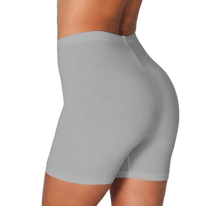 Women's Thin Slim Fit High Waist Fitness Shorts