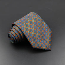 Silk 7.5cm Soft Colorful Novelty Necktie