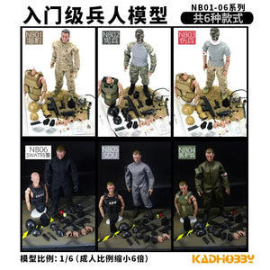 1/6 Combat Military Action Figure