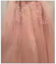 Long Train  Quinceanera Dress