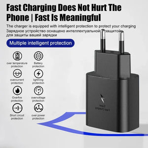 45W PD Super Fast Charger USB C Charger for Samsung Galaxy