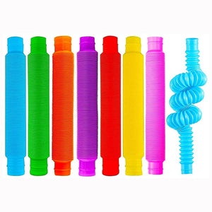 8Pack Large Pop Tubes Fidget Sensory Toy