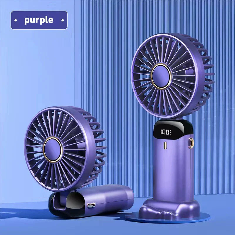 Electric Portable Mini Rechargeable Neck Fan