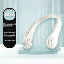 Portable Mini Neck Hanging Fan Without Blades