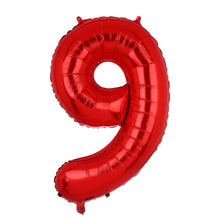 32inch Rainbow Gradient Number Foil Balloons