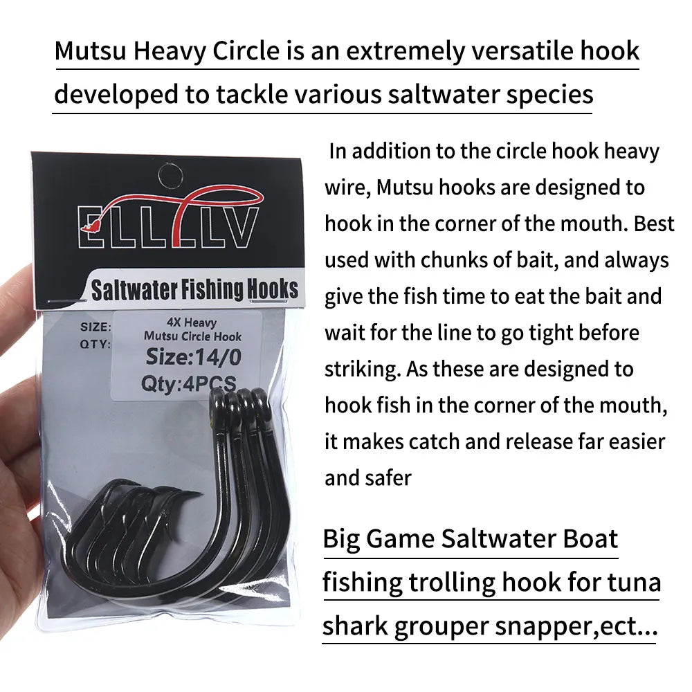 Heavy Circle Super Strong Saltwater Hooks