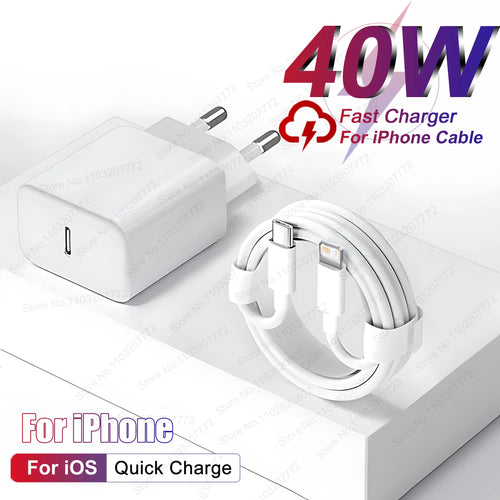 iPhone 40W PD Phone Charger iph