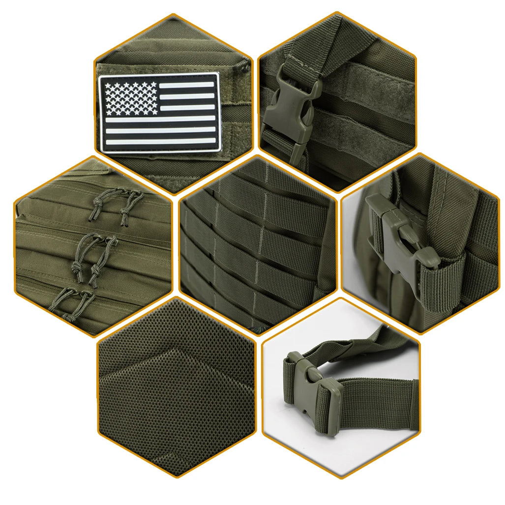 30/50L Tactical Outdoor Tactical Backpack