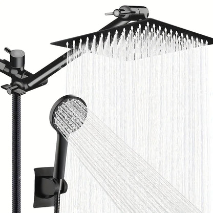 Chrome Plated Concealed Stainless Steel Pressurized Shower Head Set
