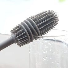 Long Silicone Cup Brush Scrubber