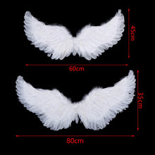 White Angel Feather Wings