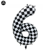 40'' Number Racetrack Balloons