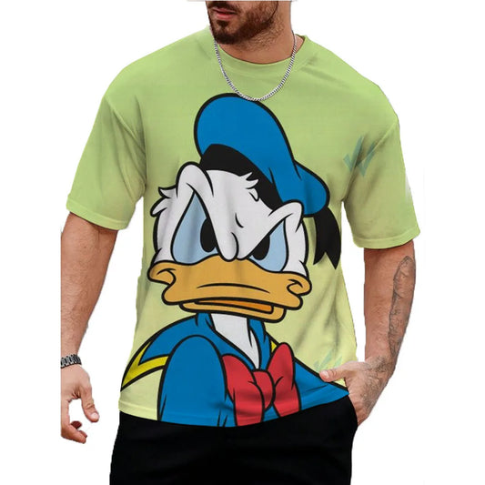 Duck Print Trendy T-shirt