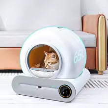 65L Fully Enclosed Automatic Smart Cat Litter Box