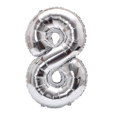 32inch Rainbow Gradient Number Foil Balloons