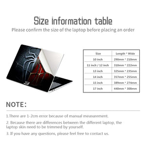 Universal Vinyl Waterproof Laptop Skins