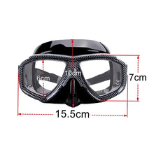 Myopia Diving Mask Snorkel Set with Anti Fog Spray