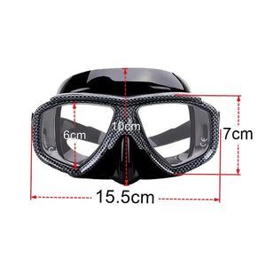 Myopia Diving Mask Snorkel Set with Anti Fog Spray