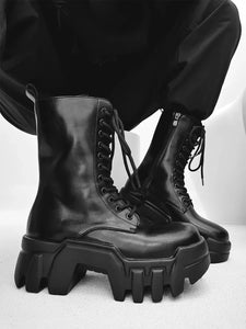 Owen Seak Thick-soled Leather Boots