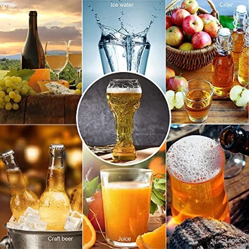 World Cup Beer Glass  Creative Mug Beer Mug