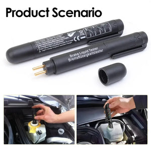 Car Brake Oil Detection Pen Nickel Plated Metal Probe