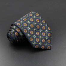 Silk 7.5cm Soft Colorful Novelty Necktie