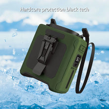 10000mAh Waist Fan with 5 Speeds & Light