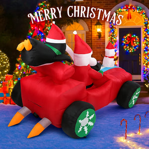 7.87FT Inflatable Ornament with LED Light