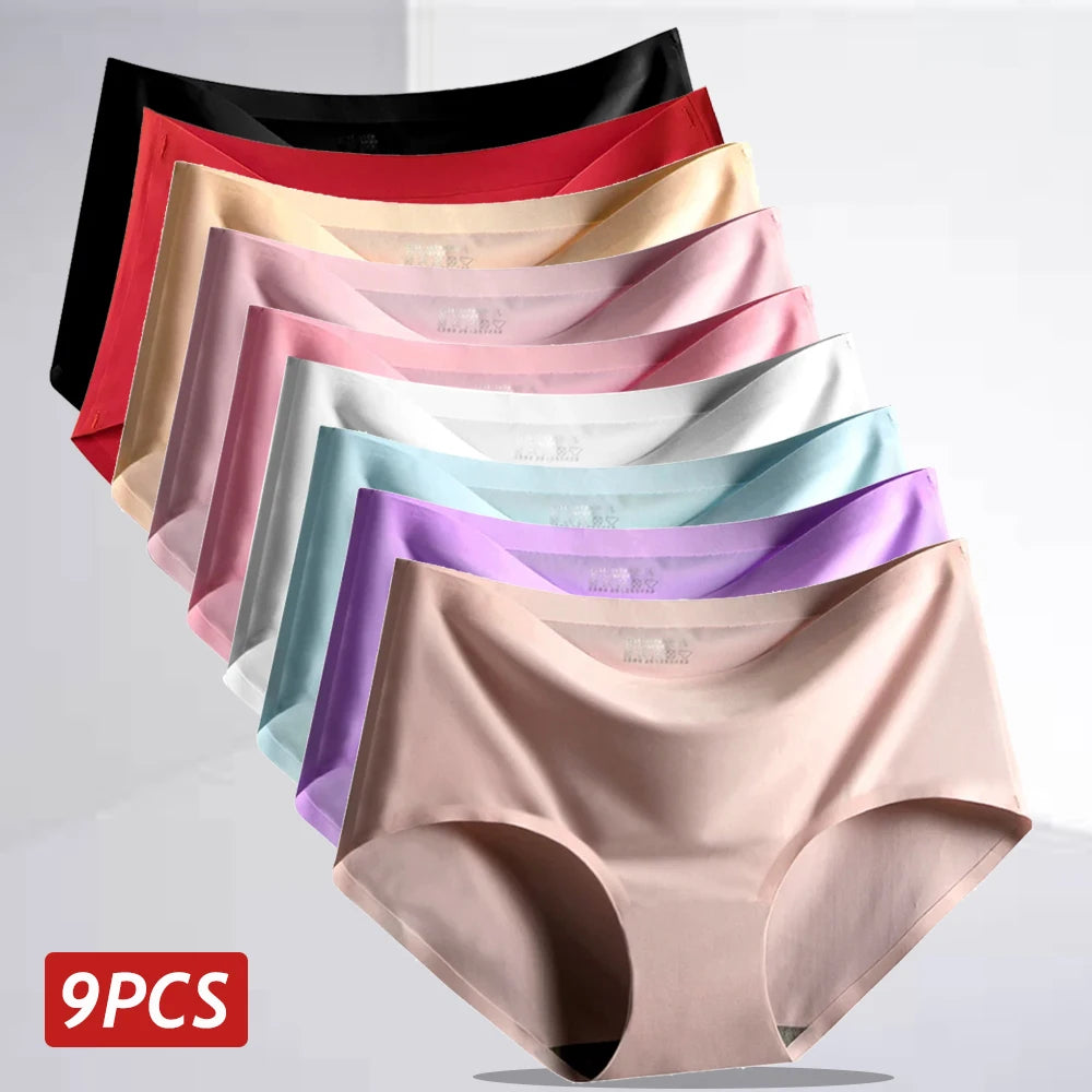 Multi-pack Seamless Mid Rise Soft Panties