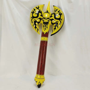 Large Double Sided Toy Skeleton Axes