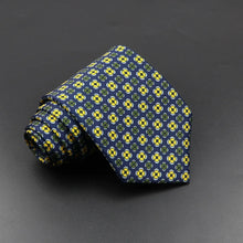 Silk 7.5cm Soft Colorful Novelty Necktie