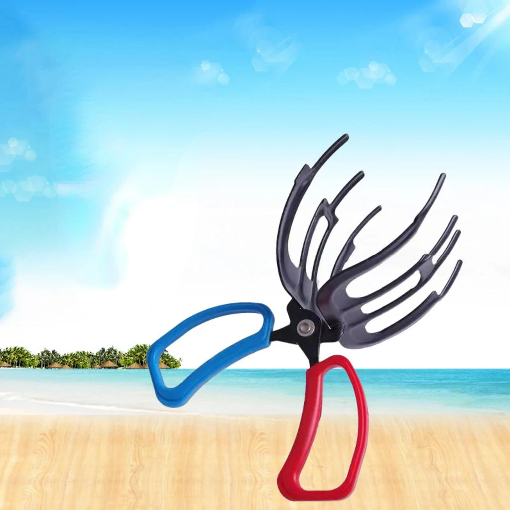 3-claw Fish Gripper Anti-slip Portable Fishing Tool