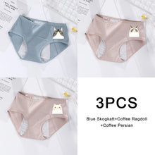 3PCS Large Flow Menstrual Briefs