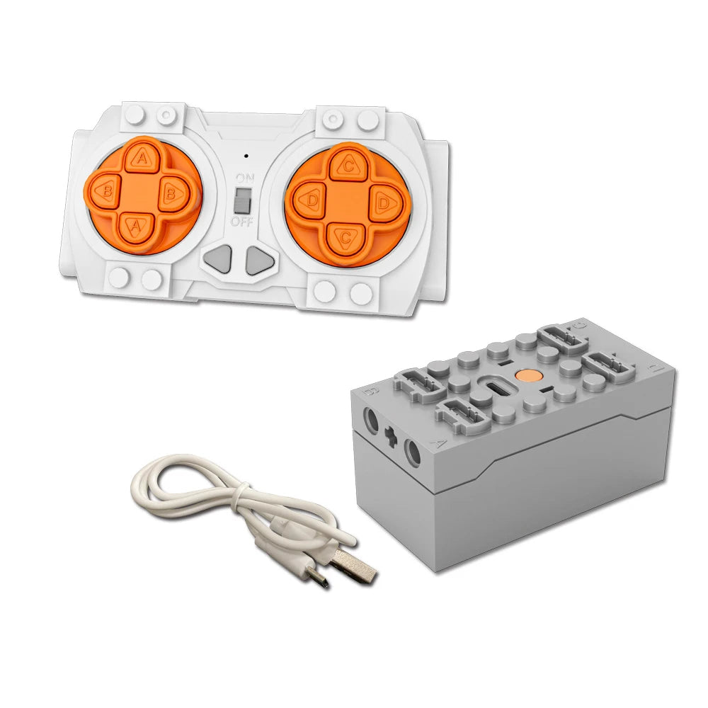 Technical Motor Power Programmable 6 Channel Lithium Remote Controller Building Block