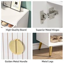 Tribesigns 7-Tier Shoe Cabinet with Doors