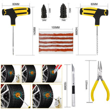 ZFOUEK Car Tire Repair Kit Puncture Plug Tools