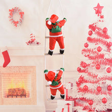 Santa Claus Climbing Ladder Hanging Christmas Tree Decoration