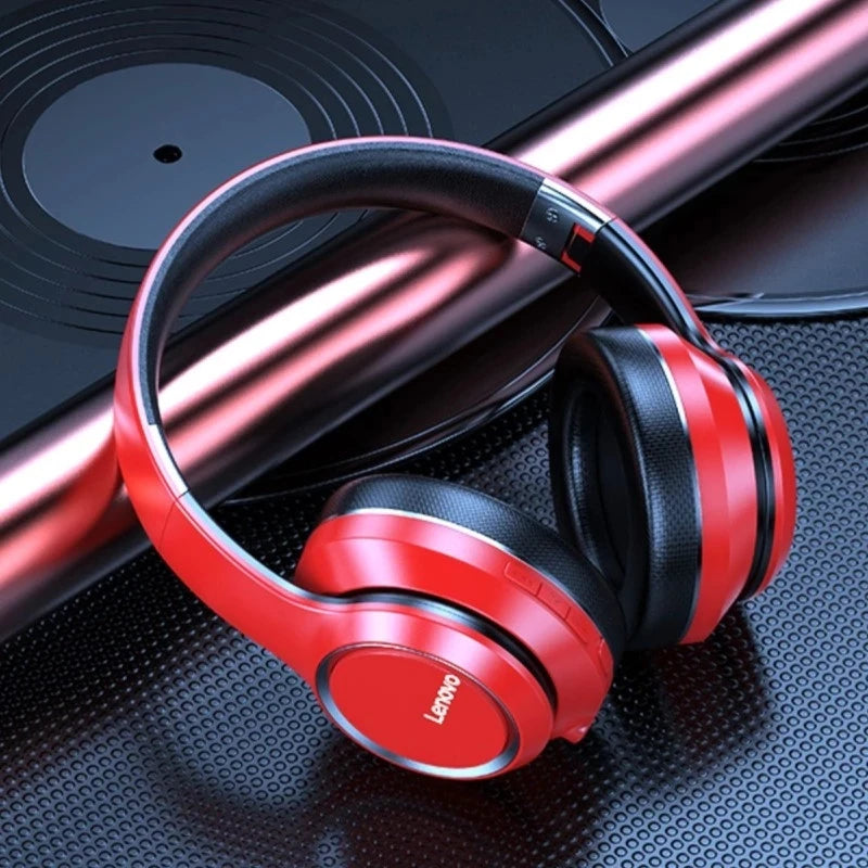 Lenovo HD200 Bluetooth Earphones Over-ear Foldable Noise Cancellation