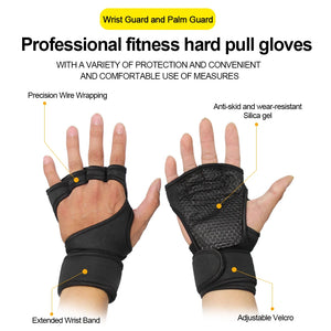 Wrist Wrap Workout Gloves