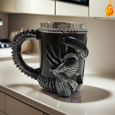 Alien Themed Stainless Steel Mug