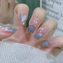 24pcs Mid Length Removable Wear Full Cover Nails