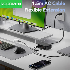 Rocoren USB 100W GaN Charger 6-ports