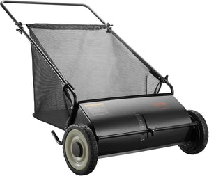 26" Leaf & Grass Push Lawn Sweeper