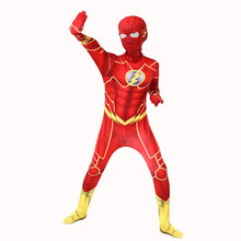 Kid Flash Costume Set with Headgear And Mask