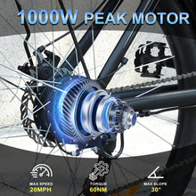 1000W Motor Peak 48V 50 Mile Range 20MPH E-bike