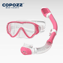 COPOZZ Kids Full Face HD Anti Fog Snorkel Mask