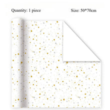50*70cm Star Wrapping Paper Meteor Ribbon Gift Box