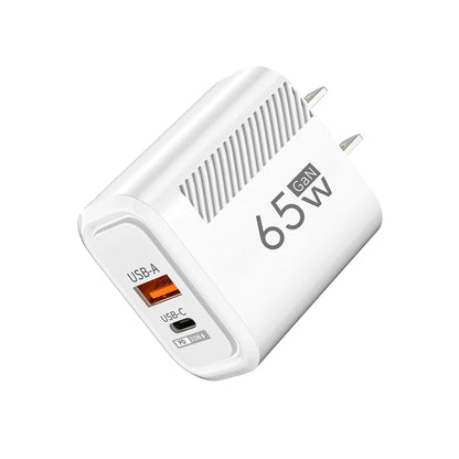 65W GaN USB C Charger Fast Charging Wall Charger